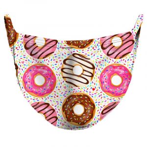 Want a Doughnut_ Reusable Double Layer Cloth Face Mask and Covering