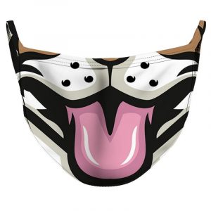 Happy Puppy 2 Reusable Double Layer Cloth Face Mask and Covering