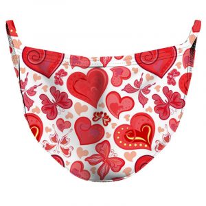 In Love Reusable Double Layer Cloth Face Mask and Covering