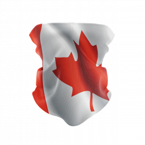 Canada Gaiter Reusable Neck Gaiter and Face Shield