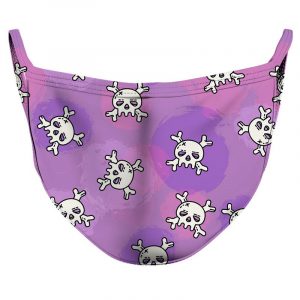 Cute Skulls Reusable Double Layer Cloth Face Mask and Covering