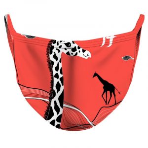 Giraffe Beauty Reusable Double Layer Cloth Face Mask and Covering