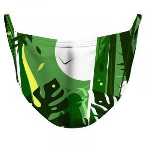Green Moon Reusable Double Layer Cloth Face Mask and Covering