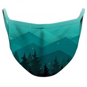 Magical Night Reusable Double Layer Cloth Face Mask and Covering
