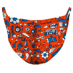 Russian Football League Reusable Double Layer Cloth Face Mask and Covering