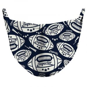 Superior Football Reusable Double Layer Cloth Face Mask and Covering