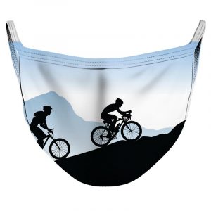 Up the Mountain! Reusable Double Layer Cloth Face Mask and Covering
