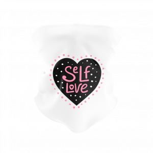 Self Love Reusable Neck Gaiter and Face Shield