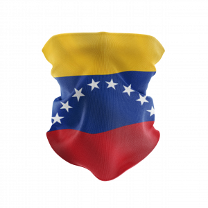 Venezuela Gaiter Reusable Neck Gaiter and Face Shield