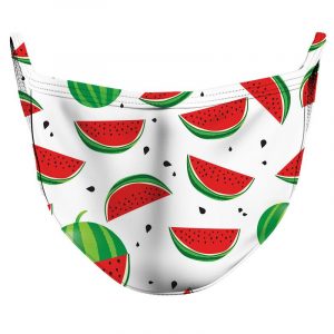 Watermelon Rain Reusable Double Layer Cloth Face Mask and Covering