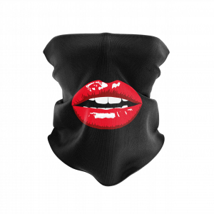 Slippery Lips Reusable Neck Gaiter and Face Shield