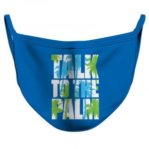 Talk to the Palm Reusable Double Layer Cloth Face Mask and Covering